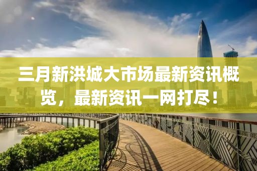 三月新洪城大市場最新資訊概覽，最新資訊一網(wǎng)打盡！