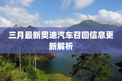 三月最新奧迪汽車召回信息更新解析