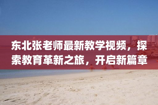東北張老師最新教學(xué)視頻，探索教育革新之旅，開啟新篇章