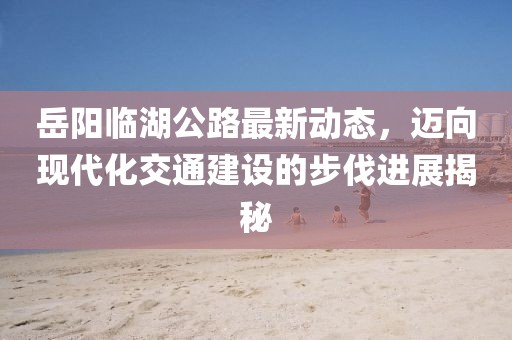 岳陽臨湖公路最新動態(tài)，邁向現(xiàn)代化交通建設(shè)的步伐進(jìn)展揭秘