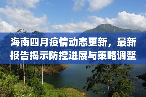 海南四月疫情動(dòng)態(tài)更新，最新報(bào)告揭示防控進(jìn)展與策略調(diào)整