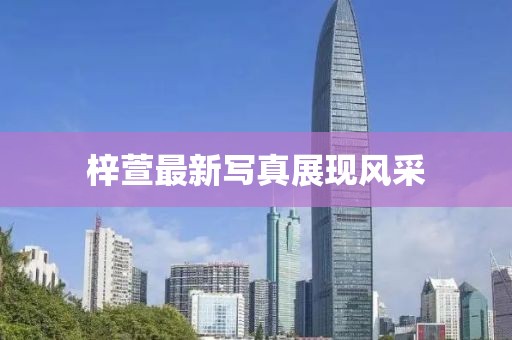 梓萱最新寫真展現(xiàn)風(fēng)采