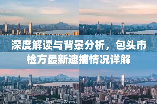 深度解讀與背景分析，包頭市檢方最新逮捕情況詳解
