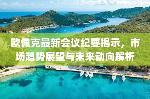 歐佩克最新會議紀要揭示，市場趨勢展望與未來動向解析