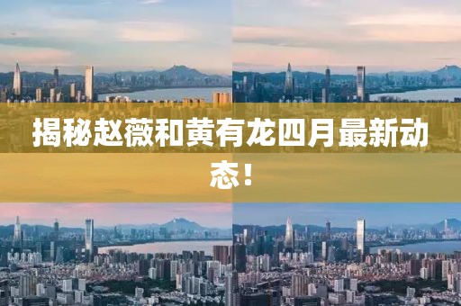 揭秘趙薇和黃有龍四月最新動態(tài)！