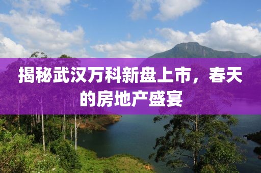 揭秘武漢萬(wàn)科新盤上市，春天的房地產(chǎn)盛宴