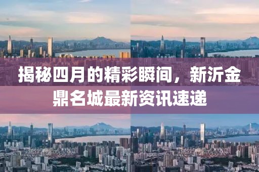 揭秘四月的精彩瞬間，新沂金鼎名城最新資訊速遞