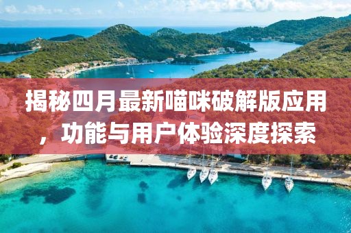 揭秘四月最新喵咪破解版應(yīng)用，功能與用戶體驗(yàn)深度探索