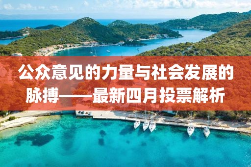 公眾意見的力量與社會發(fā)展的脈搏——最新四月投票解析