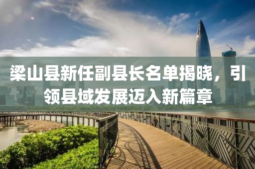 梁山縣新任副縣長名單揭曉，引領(lǐng)縣域發(fā)展邁入新篇章