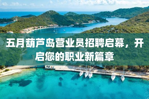 五月葫蘆島營業(yè)員招聘啟幕，開啟您的職業(yè)新篇章