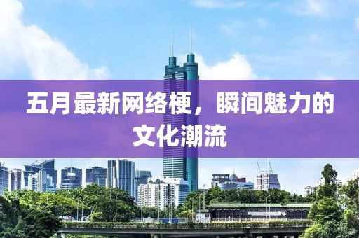 五月最新網(wǎng)絡(luò)梗，瞬間魅力的文化潮流
