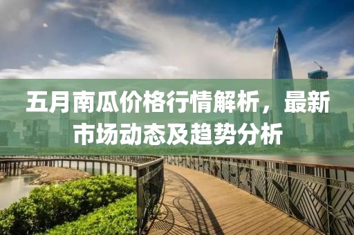 五月南瓜價格行情解析，最新市場動態(tài)及趨勢分析