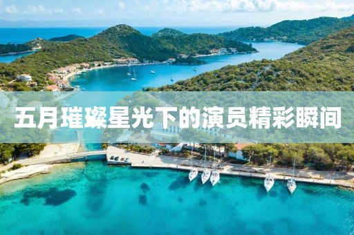 五月璀璨星光下的演員精彩瞬間