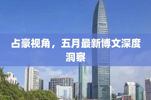占豪視角，五月最新博文深度洞察