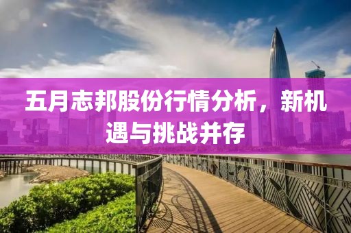 五月志邦股份行情分析，新機遇與挑戰(zhàn)并存