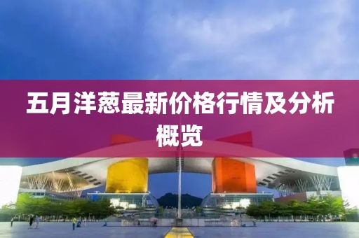 五月洋蔥最新價(jià)格行情及分析概覽