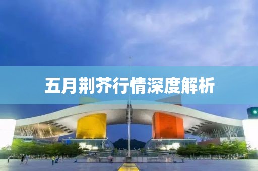五月荊芥行情深度解析