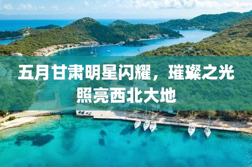 五月甘肅明星閃耀，璀璨之光照亮西北大地