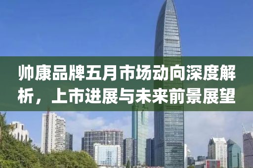 帥康品牌五月市場動(dòng)向深度解析，上市進(jìn)展與未來前景展望