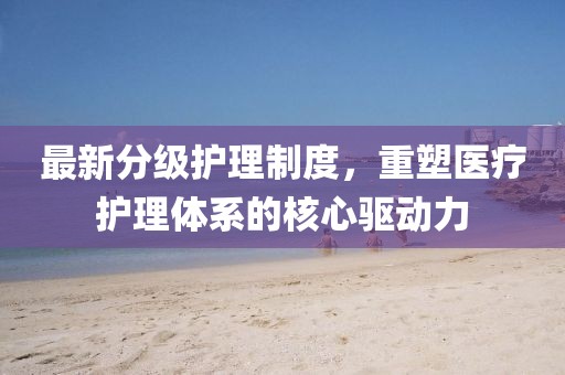最新分級護理制度，重塑醫(yī)療護理體系的核心驅(qū)動力
