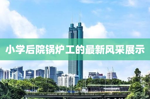 小學(xué)后院鍋爐工的最新風(fēng)采展示