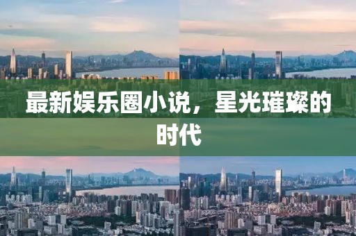 最新娛樂圈小說，星光璀璨的時(shí)代