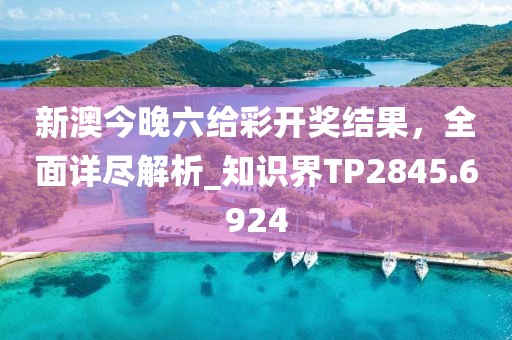 新澳今晚六給彩開(kāi)獎(jiǎng)結(jié)果，全面詳盡解析_知識(shí)界TP2845.6924