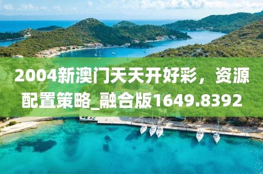 2004新澳門天天開好彩，資源配置策略_融合版1649.8392