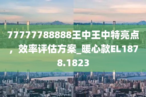 77777788888王中王中特亮點(diǎn)，效率評(píng)估方案_暖心款EL1878.1823