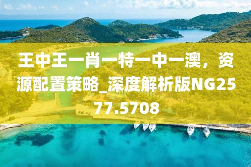 王中王一肖一特一中一澳，資源配置策略_深度解析版NG2577.5708