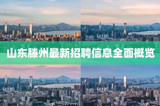 山東滕州最新招聘信息全面概覽