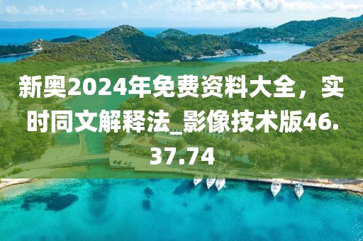 新奧2024年免費資料大全，實時同文解釋法_影像技術版46.37.74