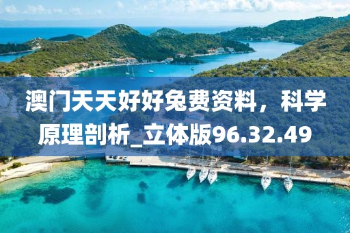 澳門天天好好兔費資料，科學原理剖析_立體版96.32.49