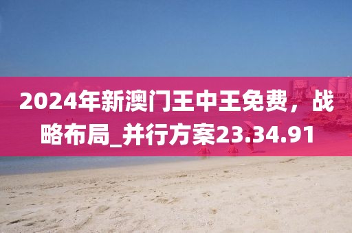 2024年新澳門王中王免費(fèi)，戰(zhàn)略布局_并行方案23.34.91