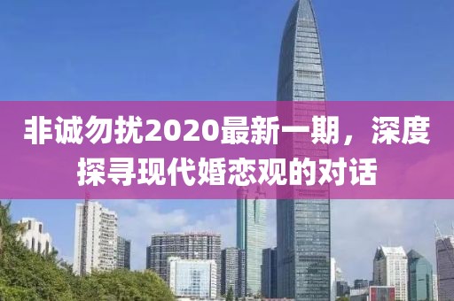 非誠(chéng)勿擾2020最新一期，深度探尋現(xiàn)代婚戀觀的對(duì)話