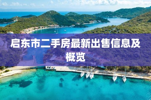 啟東市二手房最新出售信息及概覽